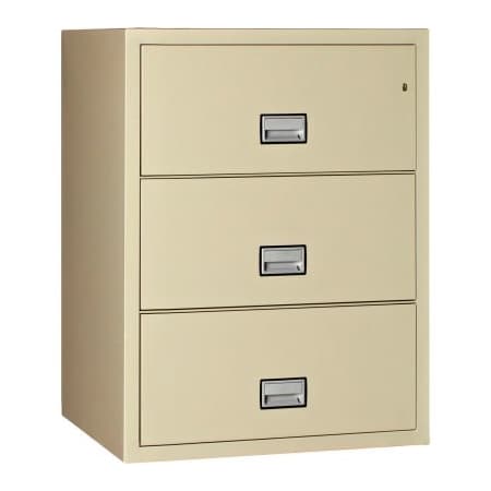 Phoenix Safe International Phoenix Safe Lateral 31" 3-Drawer Fire and Water Resistant File Cabinet, Putty - LAT3W31P